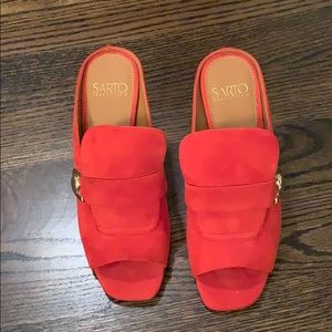 Franco Sarto Rosalind Suede Mules
